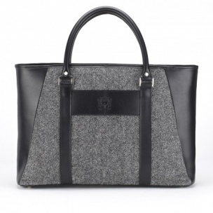 Каталог Women's LATHBURY TOTE IN DONEGAL TWEED AND LEATHER 