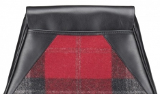 Каталог Women's KIRBY CLUTCH IN RED CHECK TWEED AND LEATHER  - 1